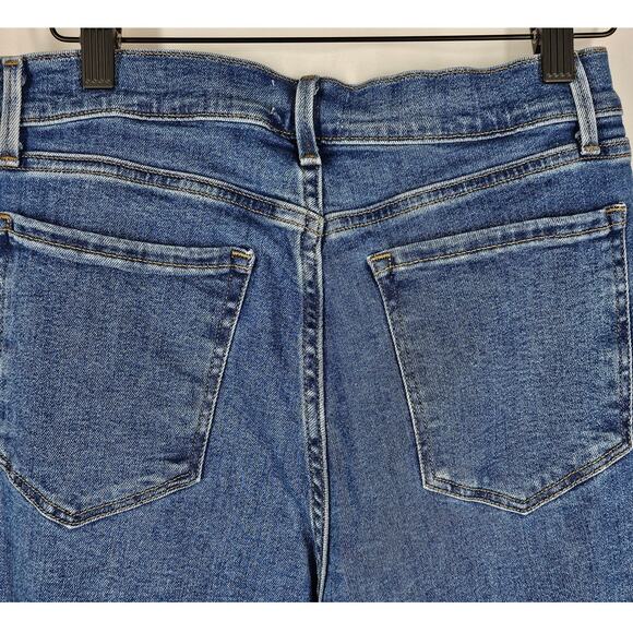 NOVA VINTAGE WOMEN'S BLUE WASH DENIM JEANS SIZE 26 – STYLE NVHRST836M BUTTON FLY - Picture 7 of 14